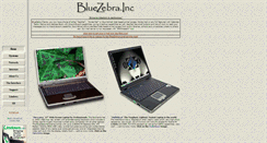Desktop Screenshot of bluezebra.com